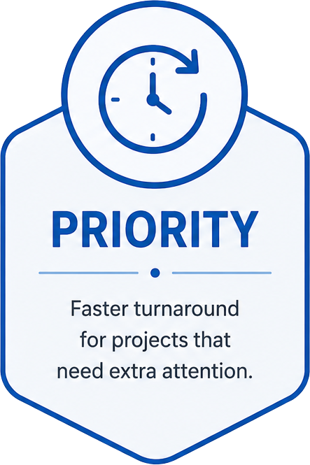 Priority Delivery Badge